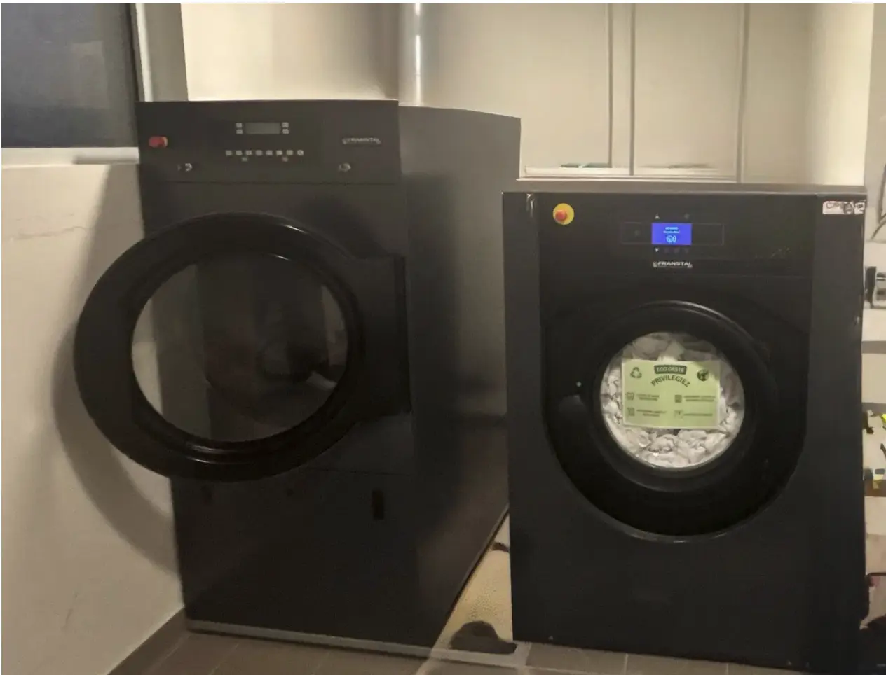 Lave-linge & sèche-linge professionnels